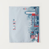 Sydney Australia City Skyline Wandkleed (Voorkant)