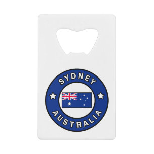 Sydney Australia Creditkaart Flessenopener