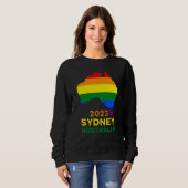 Sydney Australia Gay and Lesbian Pride Trui (Voorkant volledig)