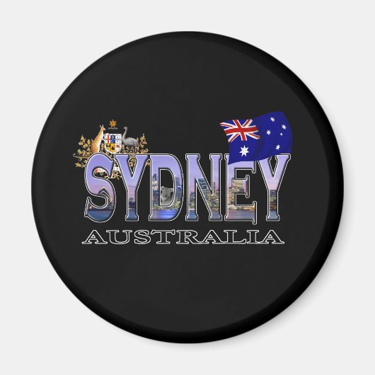 Sydney Australia Magneet (Voorkant)