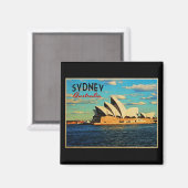 Sydney Australia Magneet (Voorkant / Achterkant)