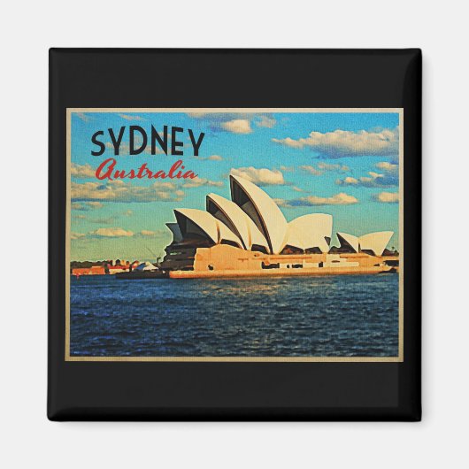 Sydney Australia Magneet (Voorkant)