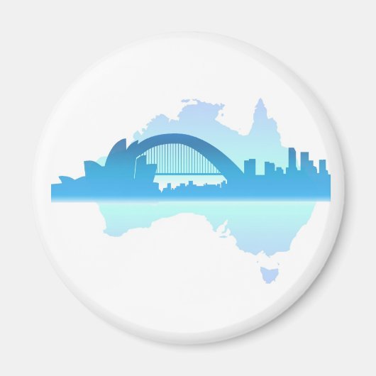 Sydney Australia Magneet (Voorkant)