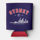 Sydney Australia Modern Skyline City Blikjeskoeler (Voorkant)