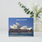 Sydney Australia Opera House Briefkaart (Staand voorkant)