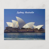 Sydney Australia Opera House Briefkaart (Voorkant)