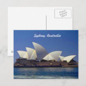 Sydney Australia Opera House Briefkaart (Voorkant / Achterkant)