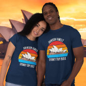 Sydney Australia Opera House Custom Family Trip T-shirt