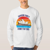 Sydney Australia Opera House Custom Long Sleeve T-shirt (Voorkant)