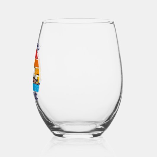 Sydney Australia Opera House gepersonaliseerd Wijnglas Zonder Voet (Links)