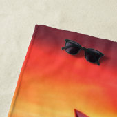 Sydney Australia Opera House Oranje Sky Strandlaken (In situ)