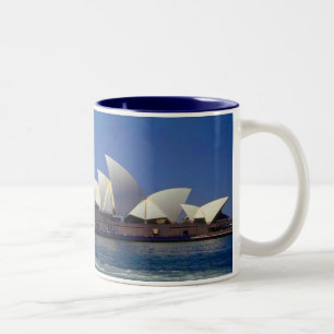 Sydney Australia Opera House Revel Tweekleurige Koffiemok
