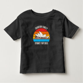 Sydney Australia Opera House Trip Custom Kinder Shirts