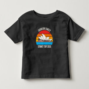 Sydney Australia Opera House Trip Custom Kinder Shirts
