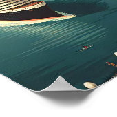 Sydney Australia Retro Travel Poster (Hoek)