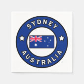 Sydney Australia Servetten (Voorkant)