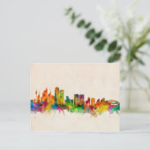 Sydney Australia Skyline Cityscape Briefkaart (Staand voorkant)