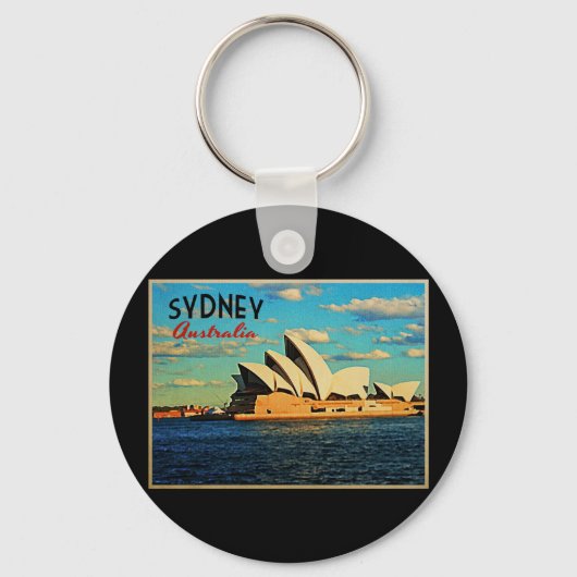 Sydney Australia Sleutelhanger (Voorkant)