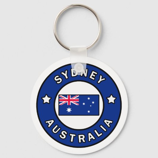 Sydney Australia Sleutelhanger (Voorkant)