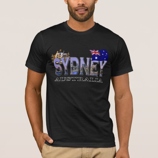 Sydney Australia T-shirt (Voorkant)