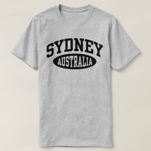 Sydney Australia T-shirt (Design voorkant)