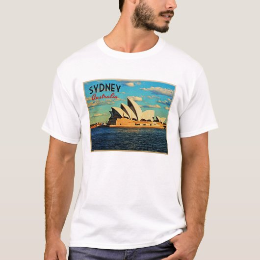 Sydney Australia T-shirt (Voorkant)