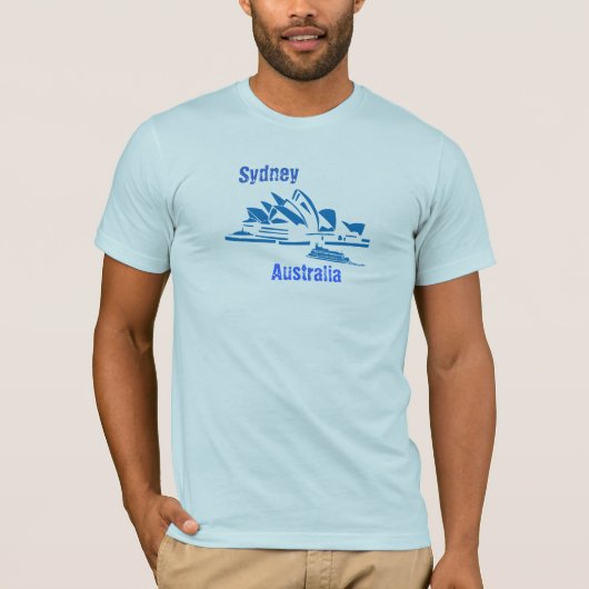Sydney Australia T-shirt (Voorkant)