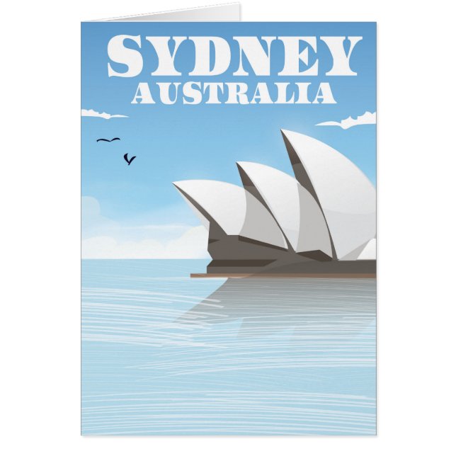 Sydney Australia Travel poster (Voorkant)