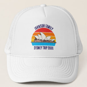 Sydney Australia Trip Opera House Custom Trucker Pet