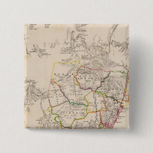 Sydney Australia Vierkante Button 5,1 Cm