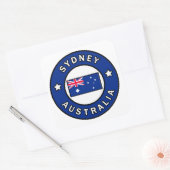 Sydney Australia Vierkante Sticker (Envelop)