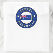 Sydney Australia Vierkante Sticker (Tas)