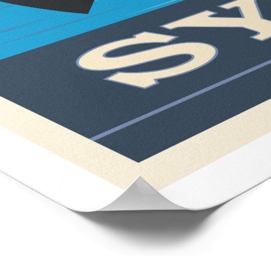 Sydney, Australia Vintage Travel Poster (Hoek)