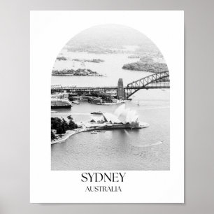 Sydney Australië Arch fotoprint Poster