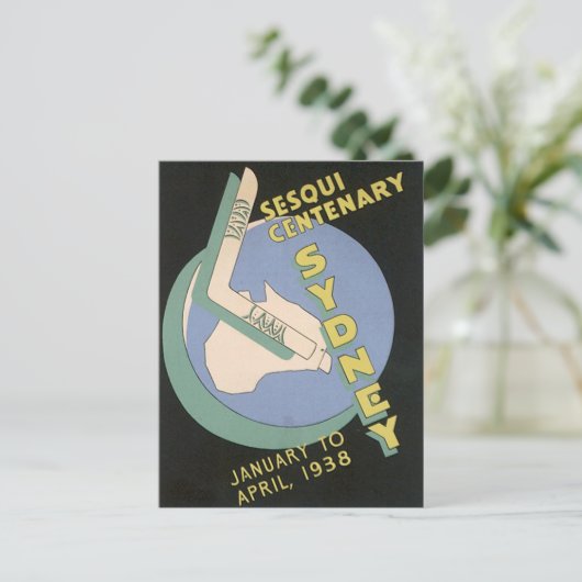  Sydney Australië Briefkaart (Staand voorkant)