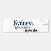 Sydney, Australië Bumpersticker (Voorkant)