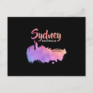 Sydney Australië City CityScape Skyline Grappig ca Briefkaart