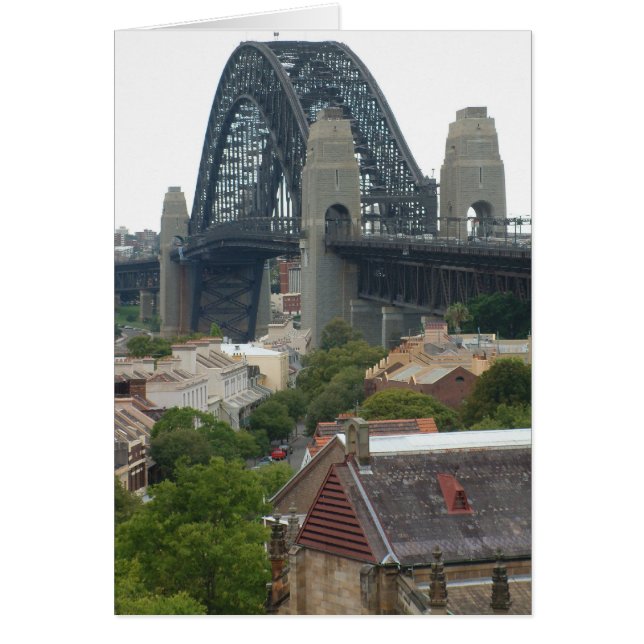 Sydney, Australië. Harbour Bridge. (Voorkant)