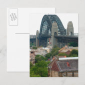 Sydney, Australië. Harbour Bridge. Briefkaart (Voorkant / Achterkant)