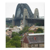Sydney, Australië. Harbour Bridge. Foto Afdruk (Voorkant)