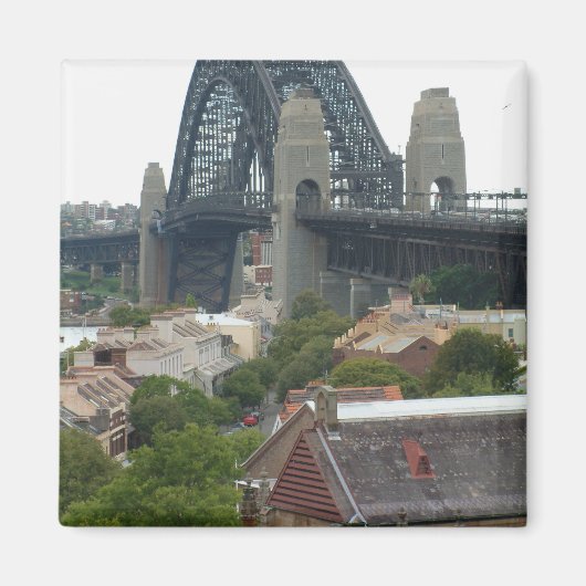 Sydney, Australië. Harbour Bridge. Magneet (Voorkant)