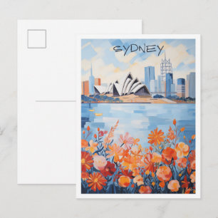 Sydney Australië Kunst Reizen  Briefkaart