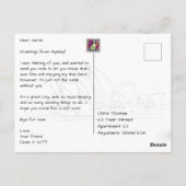 Sydney Australië met Bondi Beach & Icebergs Zwemba Briefkaart (Achterkant)