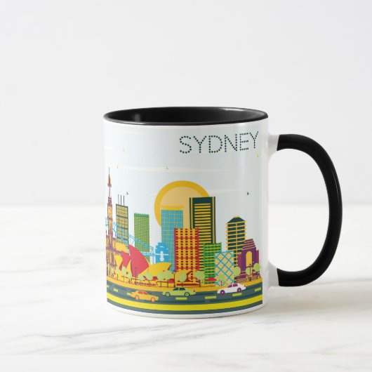Sydney Australië mok (Rechts)