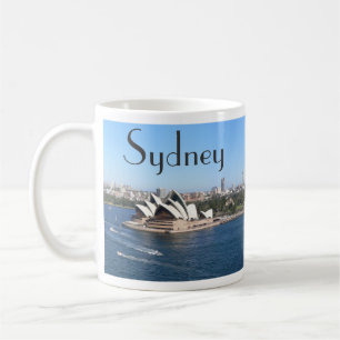 Sydney, Australië, Opera House, Harbour, Skyline Koffiemok