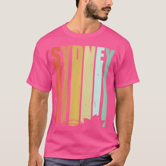 Sydney Australië Opera House Silhouette T-shirt (Voorkant)