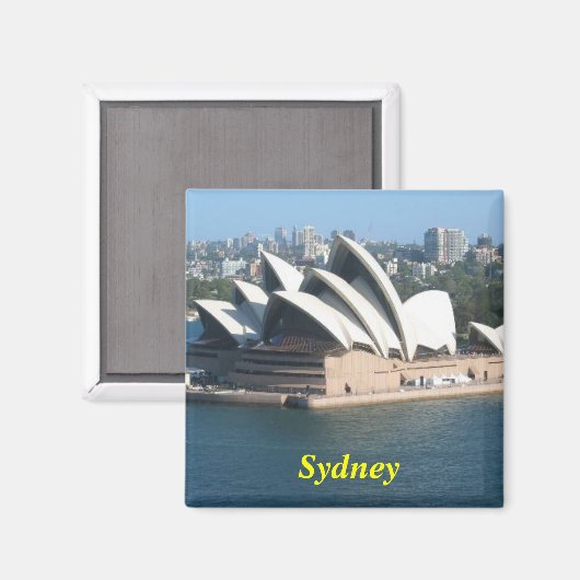 Sydney Australië opera huis magneet (Voorkant / Achterkant)