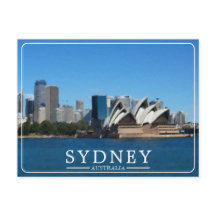 Sydney Australië Operahuis Vintage