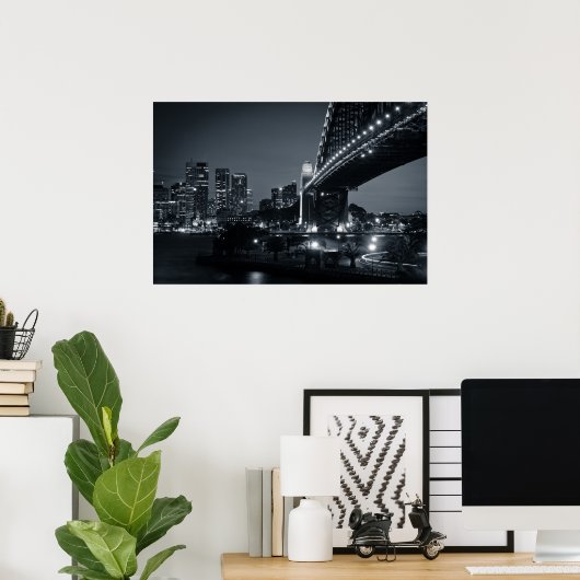 Sydney, Australië Poster (Thuiskantoor)