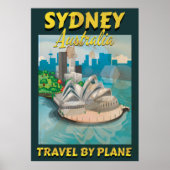Sydney, Australië poster voor oldage reizen (Voorkant)